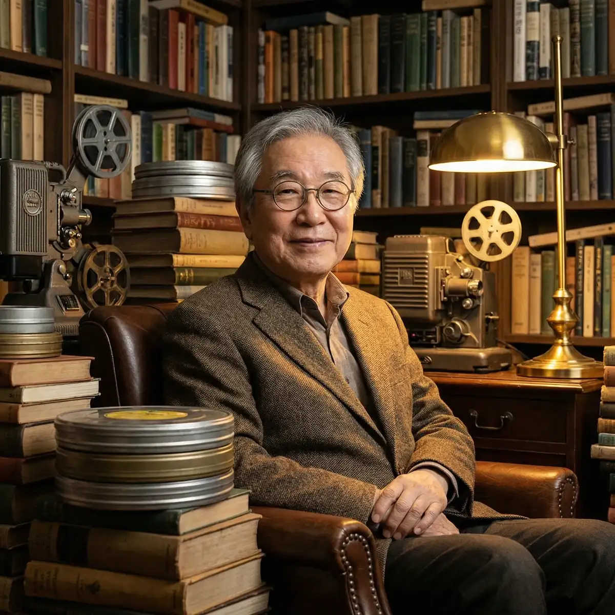 亚洲伦理片库馆长肖像 - 双飞小说 研究学者